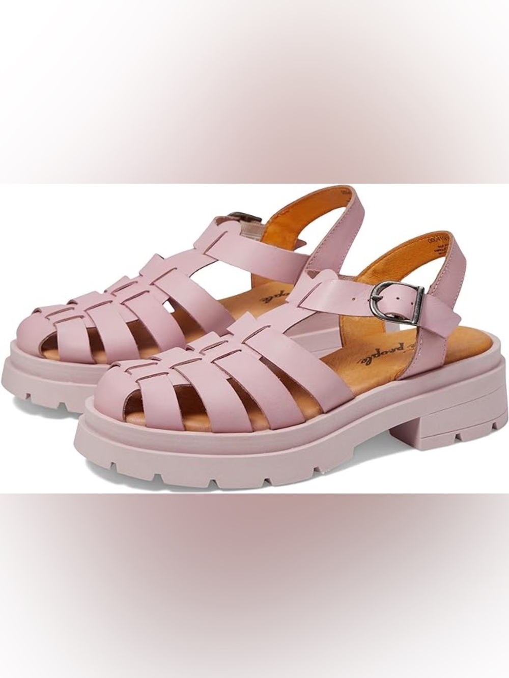 Free People Delaney Fisherman Platform Sandals